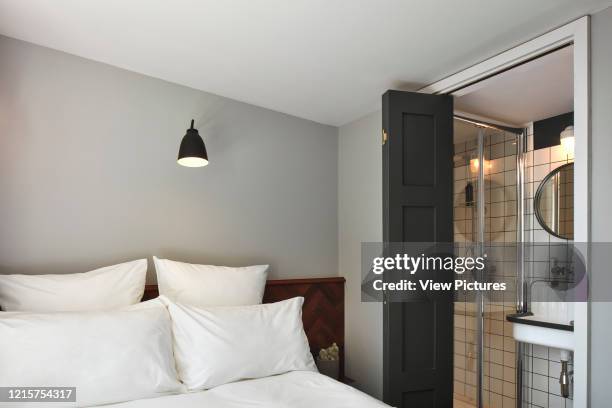 Bedroom at The Pilgrm. The Pilgrm, Paddington., London, United Kingdom. Architect: n/a, 2017..