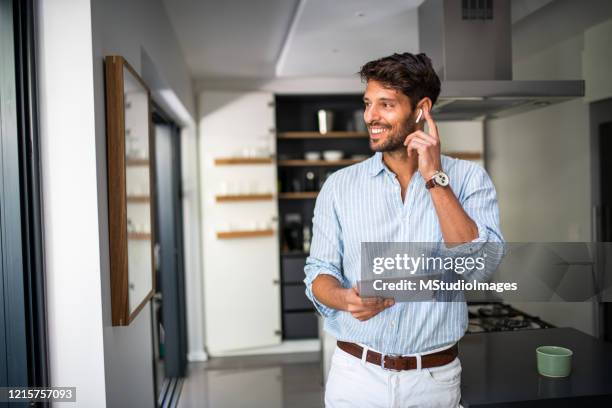 working from home. - beautiful people talking stock pictures, royalty-free photos & images