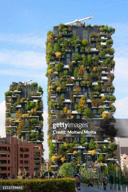 Milan Bosco Verticale, project by architect Stefano Boeri.