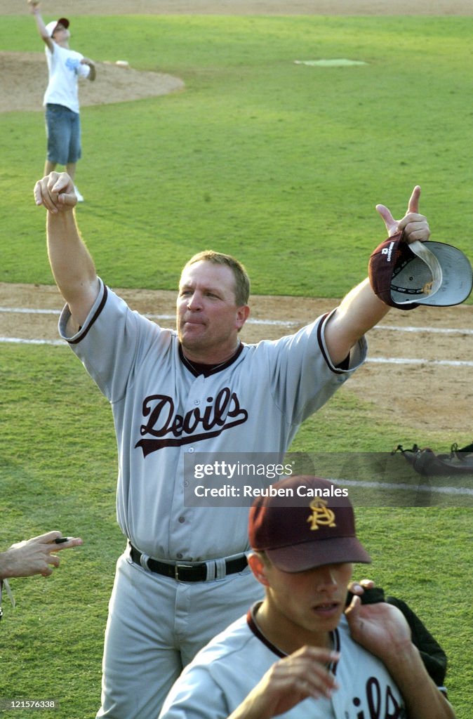 NCAA Baseball - 2005 Tournament Super Regional - Arizona State vs Cal State Fullerton - June 12, 2005