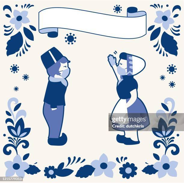 stay safe with social distancing - social gathering covid stock illustrations
