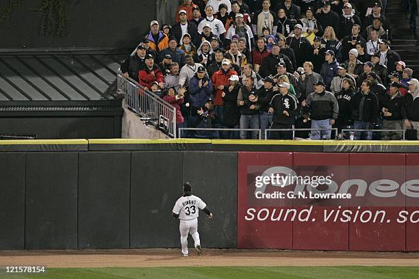 Philadelphia Phillies' Aaron Rowand, right, celebrates with Pat News Photo - Getty Images