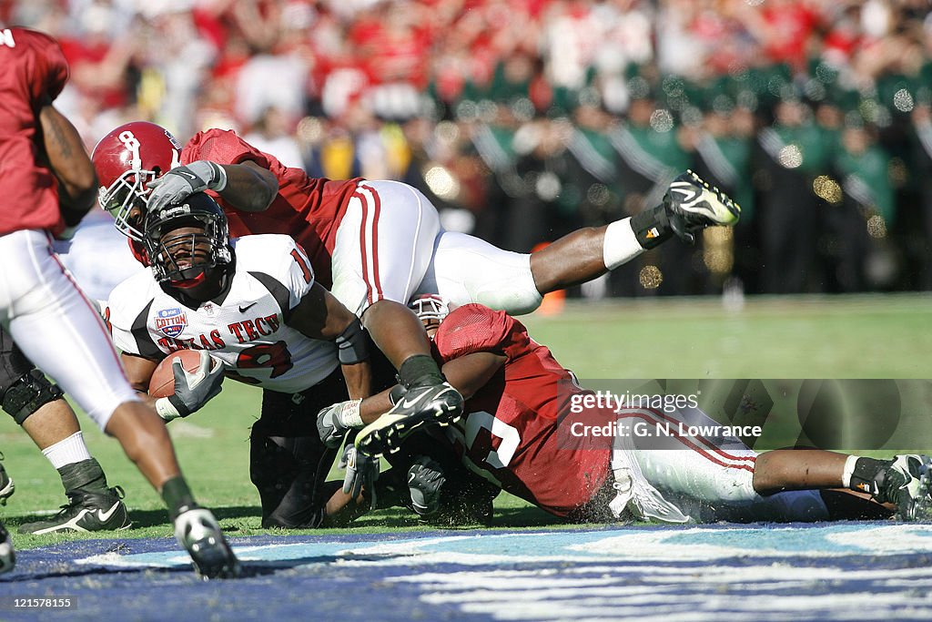 NCAA Football - AT&T Cotton Bowl - Texas Tech vs Alabama - January 2, 2006