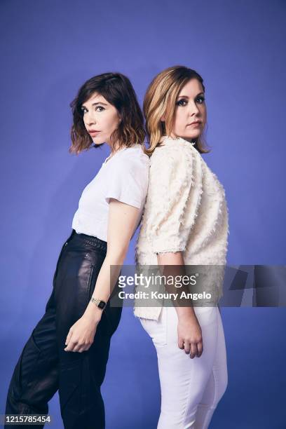 Band Sleater-Kinney are photographed for Under the Radar Magazine on July 9, 2019 in Los Angeles, California. PUBLISHED IMAGE.