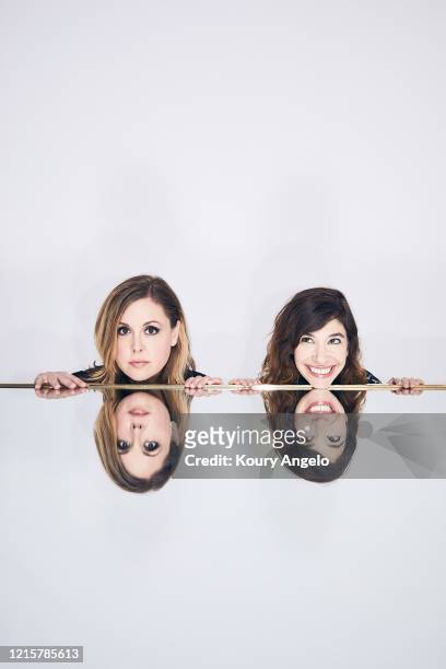 Band Sleater-Kinney are photographed for Under the Radar Magazine on July 9, 2019 in Los Angeles, California. COVER IMAGE.