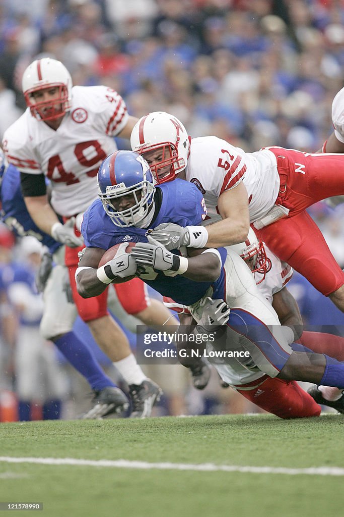 NCAA Football - Nebraska vs Kansas - November 5, 2005