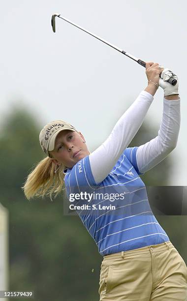 Morgan Pressel during the second round of the 2006 Corning Classic at the Corning Country Club in Corning, NY on Friday, May 26, 2006.