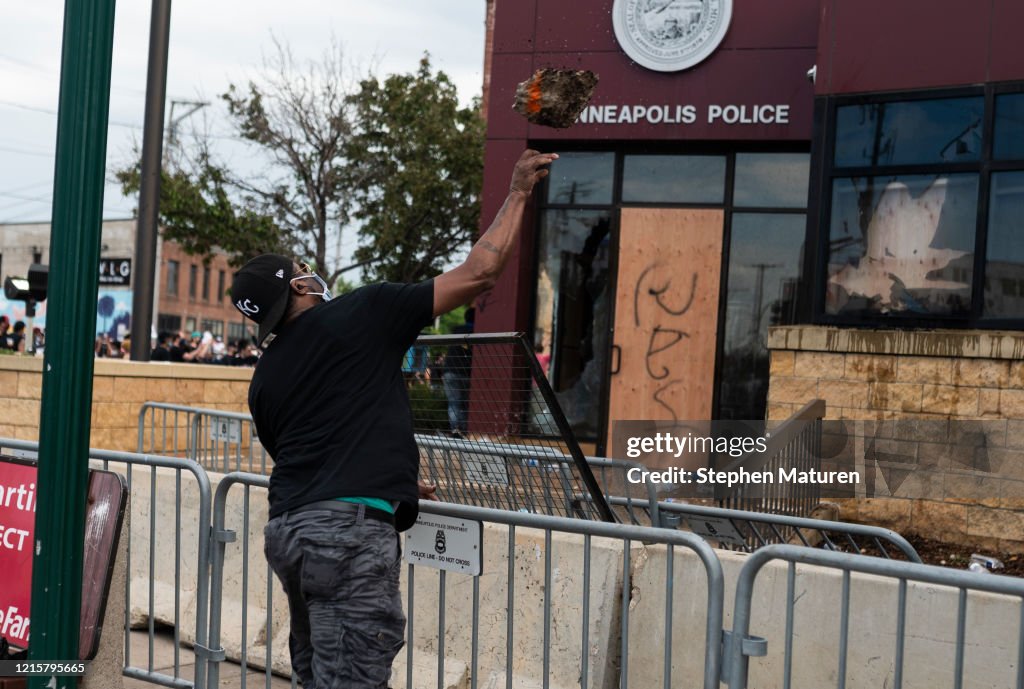 'I Can't Breathe' Protest Held After Man Dies In Police Custody In Minneapolis