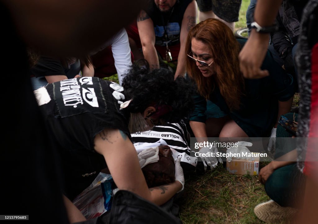 'I Can't Breathe' Protest Held After Man Dies In Police Custody In Minneapolis