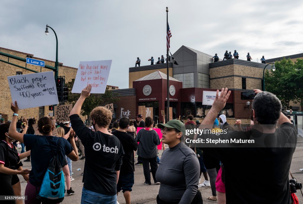 'I Can't Breathe' Protest Held After Man Dies In Police Custody In Minneapolis