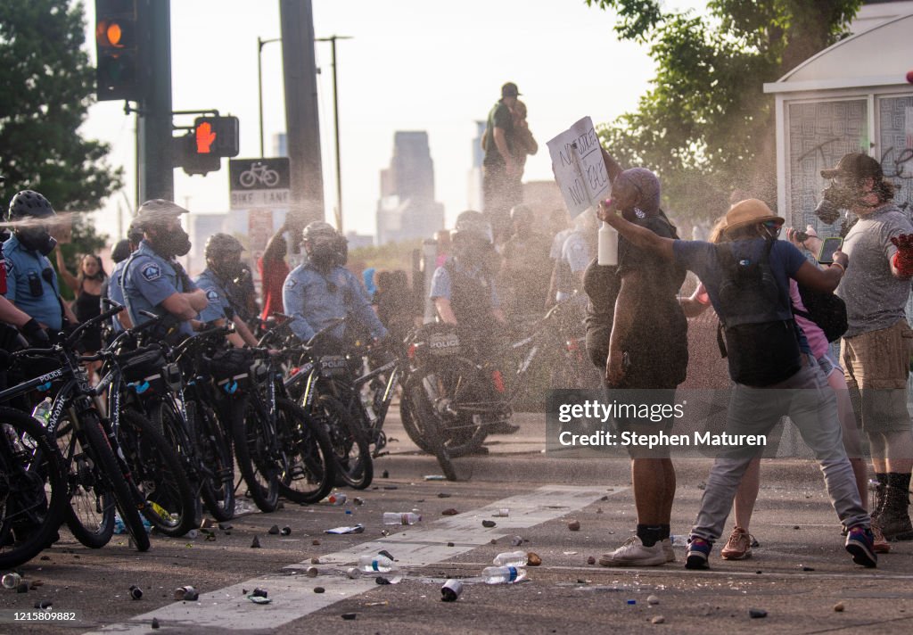 'I Can't Breathe' Protest Held After Man Dies In Police Custody In Minneapolis