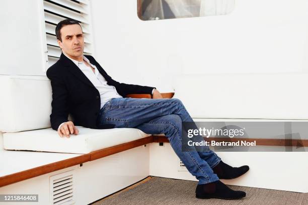 Actor Laurent Poitrenaux poses for a portrait on May 24, 2017 in Cannes, France.