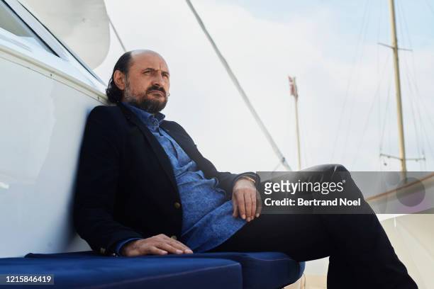 Filmmaker Valeriu Andriuta poses for a portrait on May 25, 2017 in Cannes, France.
