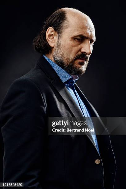 Filmmaker Valeriu Andriuta poses for a portrait on May 25, 2017 in Cannes, France.