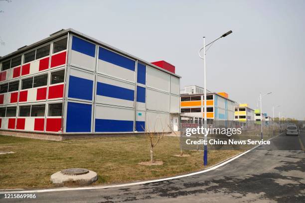 Newly-renovated wards are seen at Xiaotangshan Hospital on March 30, 2020 in Beijing, China. Xiaotangshan Hospital, which was built to treat SARS...