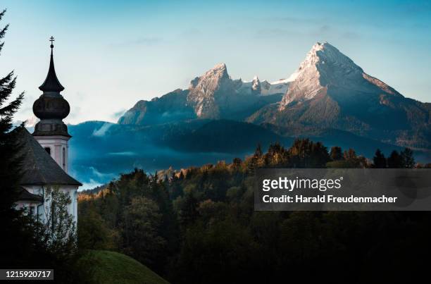 berchtesgadener alpen - berchtesgaden stock-fotos und bilder