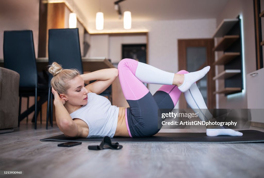 Frauentraining zu Hause