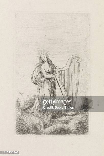The Saint Cecilia, Anna Cecile Wilhelmina Jeanette Jacqueline Nahuys, 1841
