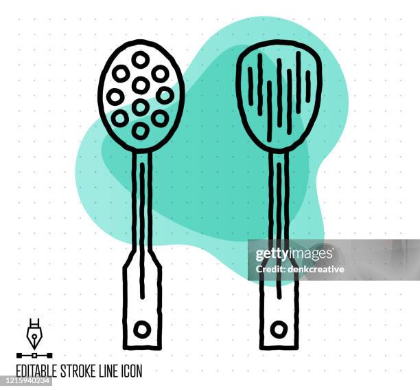 cooking certificate vector editable line illustration - hands full stock illustrations