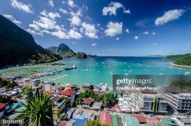 el nido 1 - philippines stockfoto's en -beelden