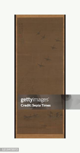Japanese Goose Reed 90 Nanbokucho Period Stock Photos, High-Res Pictures, and Images ...