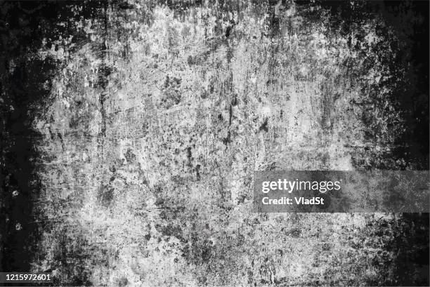rough grain concrete texture grunge vignette background copy space - stone wall vector stock illustrations