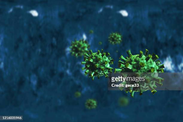 冠狀病毒的概念 - hantavirus 個照片及圖片檔
