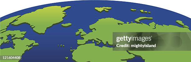 ilustraciones, imágenes clip art, dibujos animados e iconos de stock de hemisferio del norte - hemisferio del norte