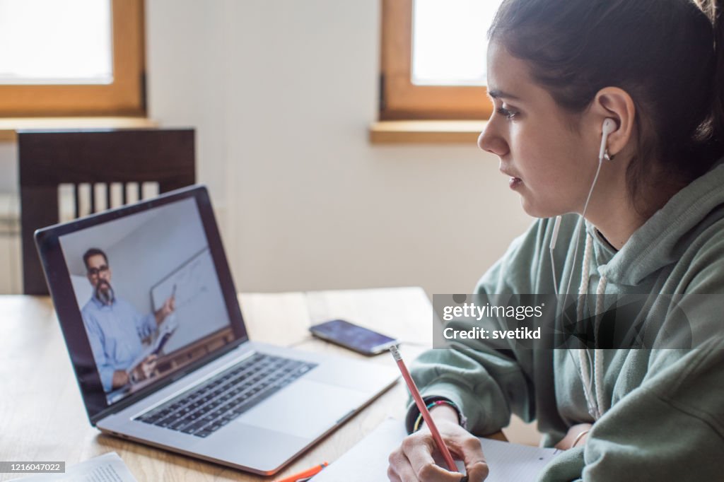 Student learning during isolation period