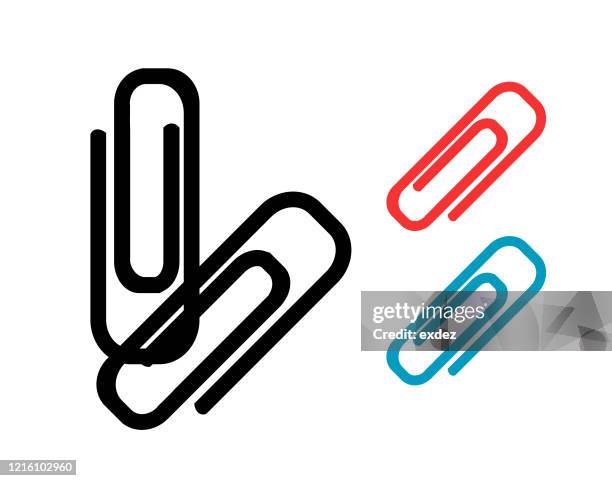 84 Fancy Paper Clips High Res Illustrations - Getty Images
