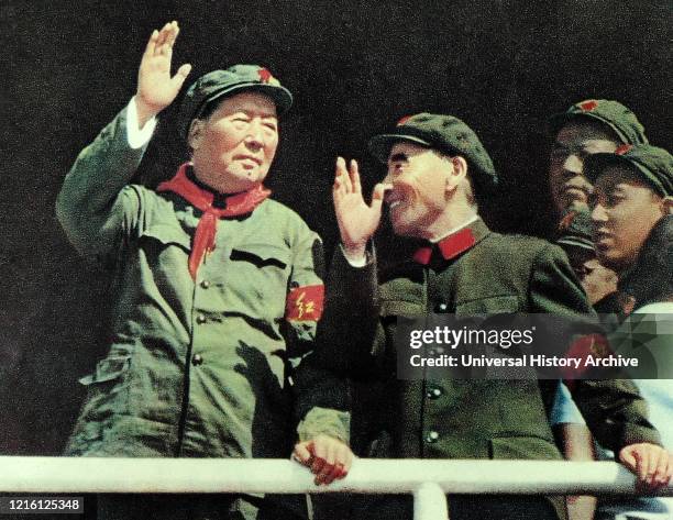 Lin Biao with Mao Zedong, 1966. Lin Biao . Lin became instrumental in creating the foundations for Mao Zedong's cult of personality, and was rewarded...