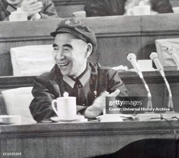 Lin Biao attending the standing committee of the Peoples Congress 1966. Lin Biao . Lin became instrumental in creating the foundations for Mao...