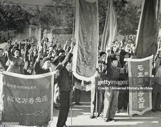 Red Guards during the Cultural Revolution, China 1967.