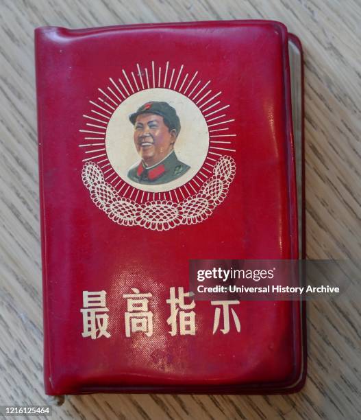 Quotations of Chairman Mao Zedong; 'little red book' of statements from speeches and writings by Mao the Chairman of the Communist Party of China....