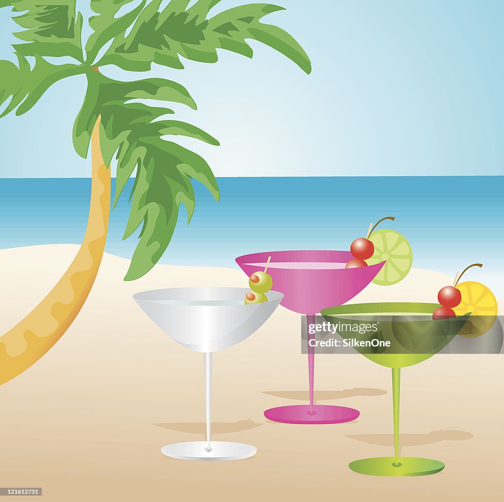 Des Cocktails Tropical