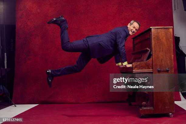 Comedian, tv presenter and actor Alexander Armstrong is photographed for the Daily Mail on September 6, 2019 in London, England.