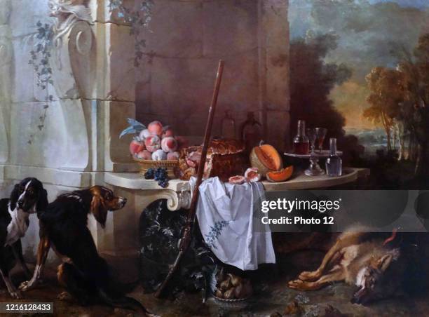 Jean-Baptiste Oudry French school The Dead Wolf 1721 Oil on canvas London, Wallace collection.