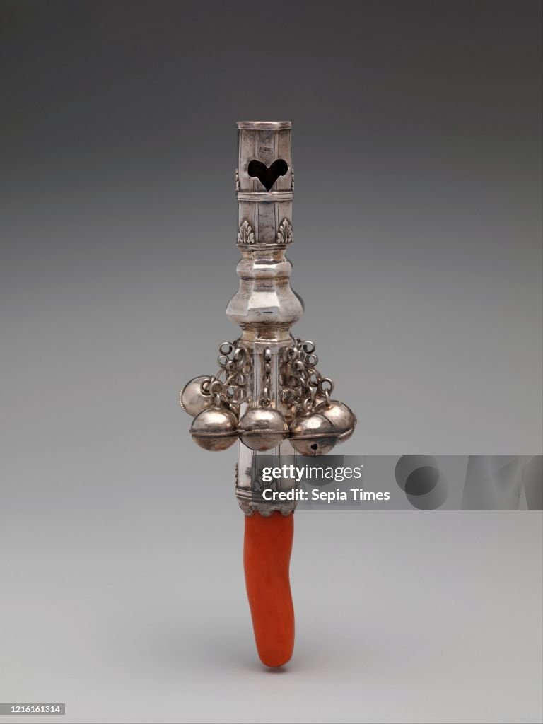 Leper Rattle Rattle, Whistle, and Bells, 1735-45, Made in New York, New York ...