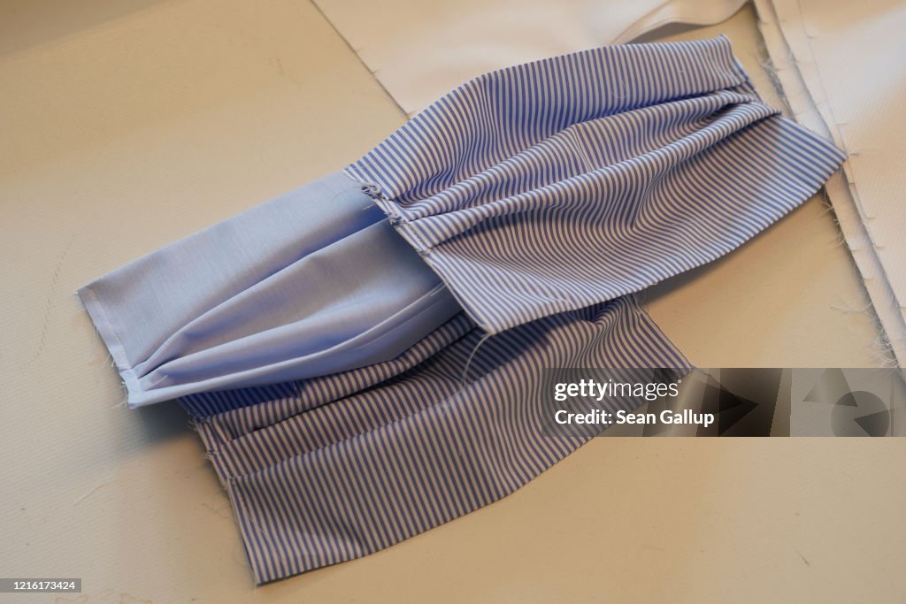 Berlin Fashion School Produces Surgical Masks During Coronavirus Crisis