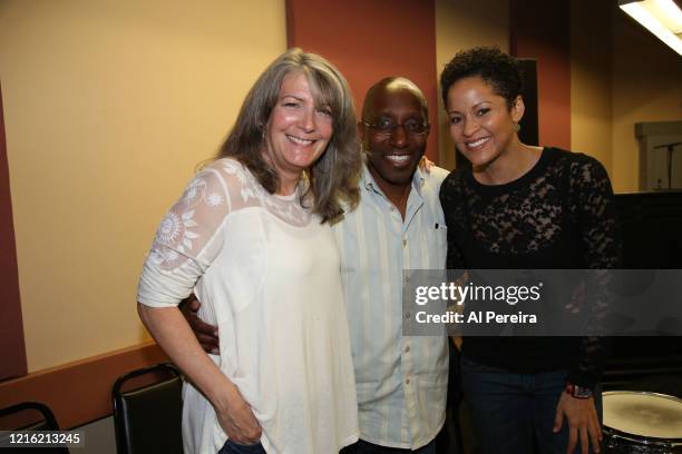 Musical Director Greg Phillinganes, Kori Withers and Kathy Mattea rehearse for the "Lean On Him- A Tribute To Bill Withers" show on September 30,...