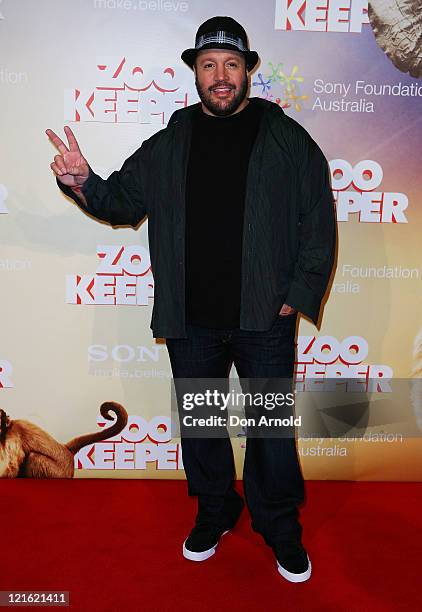 Kevin James arrives at the "Zookeeper" Australian premiere on August 21, 2011 in Sydney, Australia.