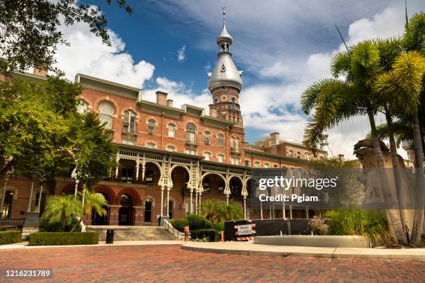 henry b. plant museum in downtown tampa florida usa - tampa day stock pictures, royalty-free photos & images