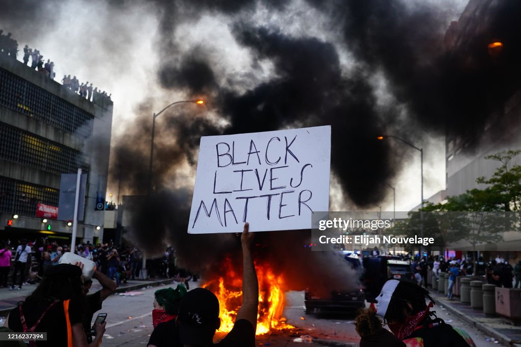 Atlanta Protest Over Police Custody Death Of George Floyd