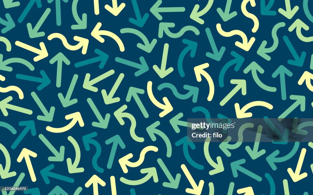 Seamless Arrows Pattern Background