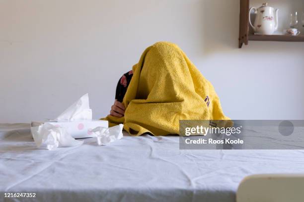 feeling sick - cold breath stock pictures, royalty-free photos & images