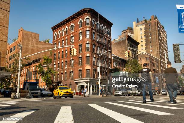 紐約曼哈頓格林威治村街道 - east village 個照片及圖片檔