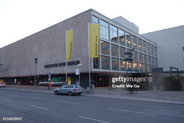 deutsche opera berlin germany - berlin art stock pictures, royalty-free photos & images