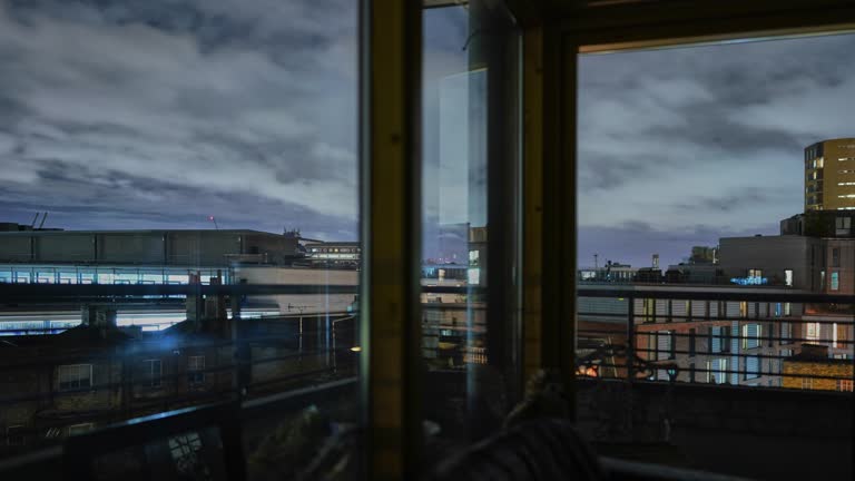 Lapse Window 26 London Skyline Through Window Stock Videos, Footage, & 4K Video ...