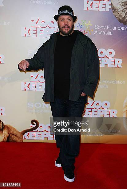 Kevin James arrives at the "Zookeeper" Australian premiere on August 21, 2011 in Sydney, Australia.