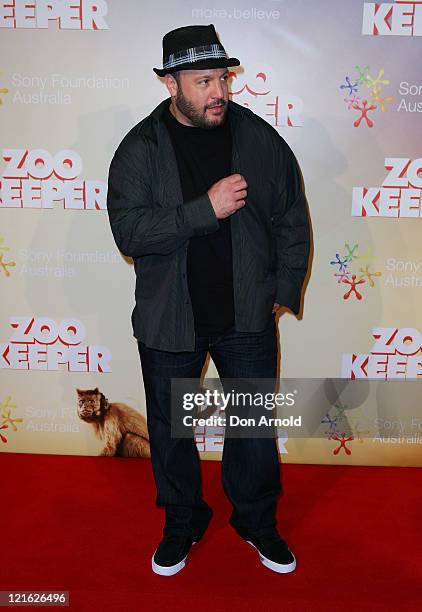 Kevin James arrives at the "Zookeeper" Australian premiere on August 21, 2011 in Sydney, Australia.